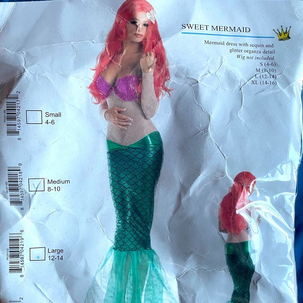 COPY - Adult mermaid costume